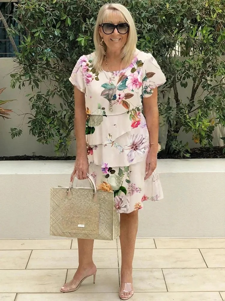 Indira | Elegant Floral Maxi Dress