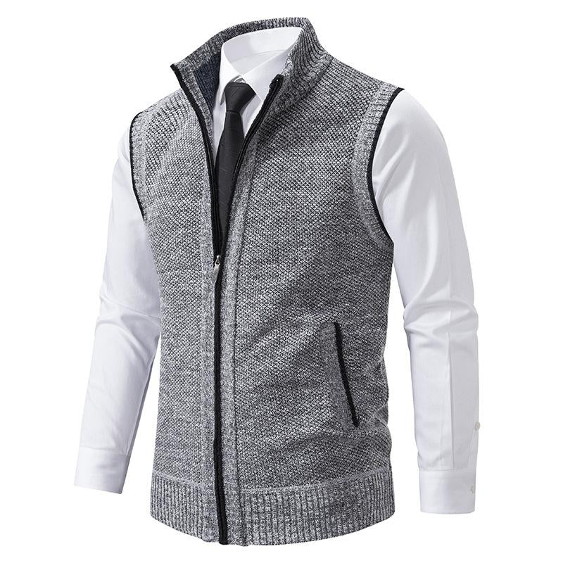Rubén | Sleeveless woven fleece vest