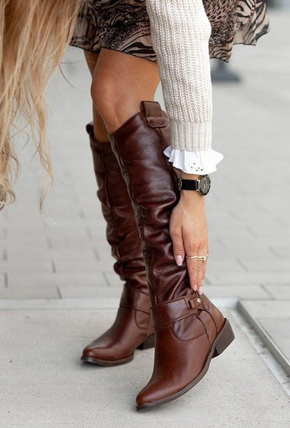 Camélia | Bottes hautes à l’élégance naturelle
