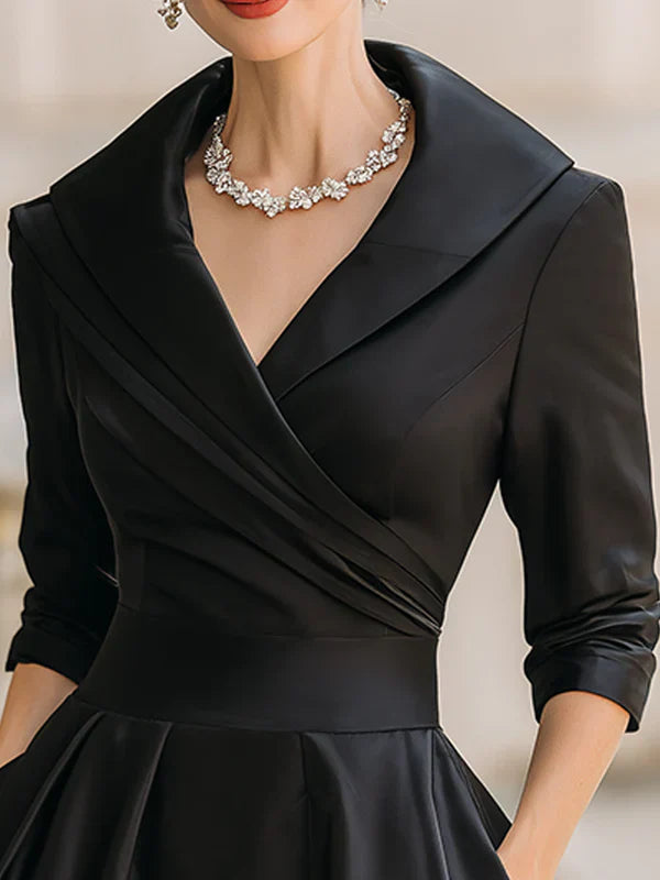 Lina | Elegant midi dress with vintage style