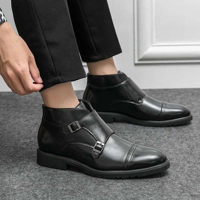 Émile | Double buckle dress boots