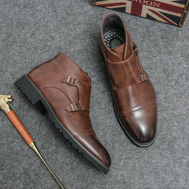 Émile | Double buckle dress boots