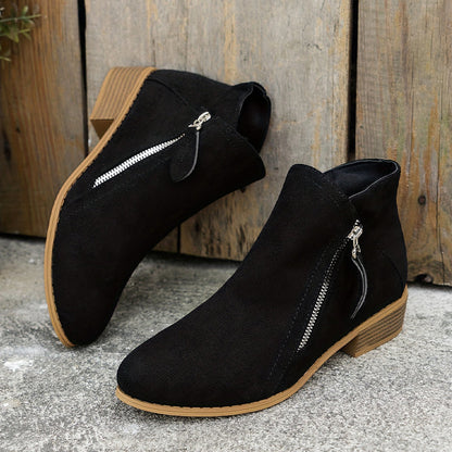 Amélia | Elegant ankle boots with side closure