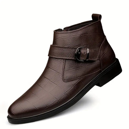 Bastien | Belted ankle boots with a distinguished character