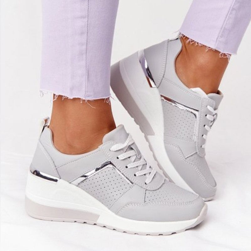 Lorelei | Luxury jute heeled sneakers