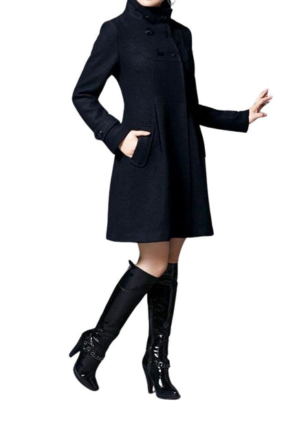 Julieta | Dress with hood and scarf