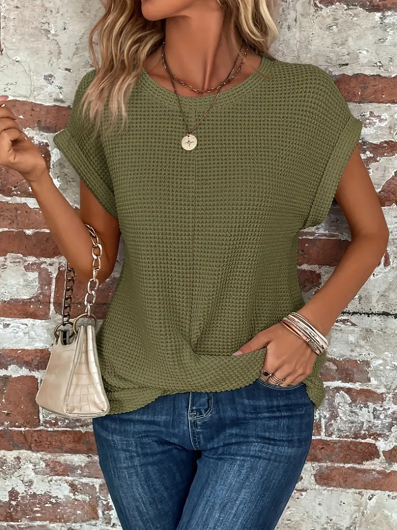 Heloísa | Sweet and romantic crew neck T-shirt