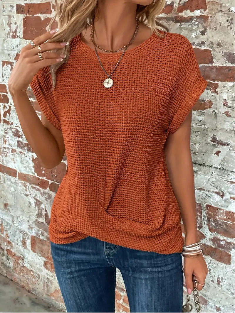Heloísa | Sweet and romantic crew neck T-shirt